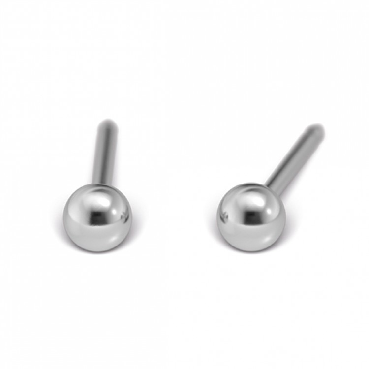 102_Chirurginio nerūdijančio plieno 3 mm bumbuliukas