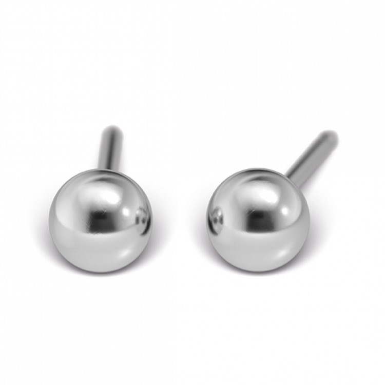 104_Chirurginio nerūdijančio plieno 4 mm bumbuliukas